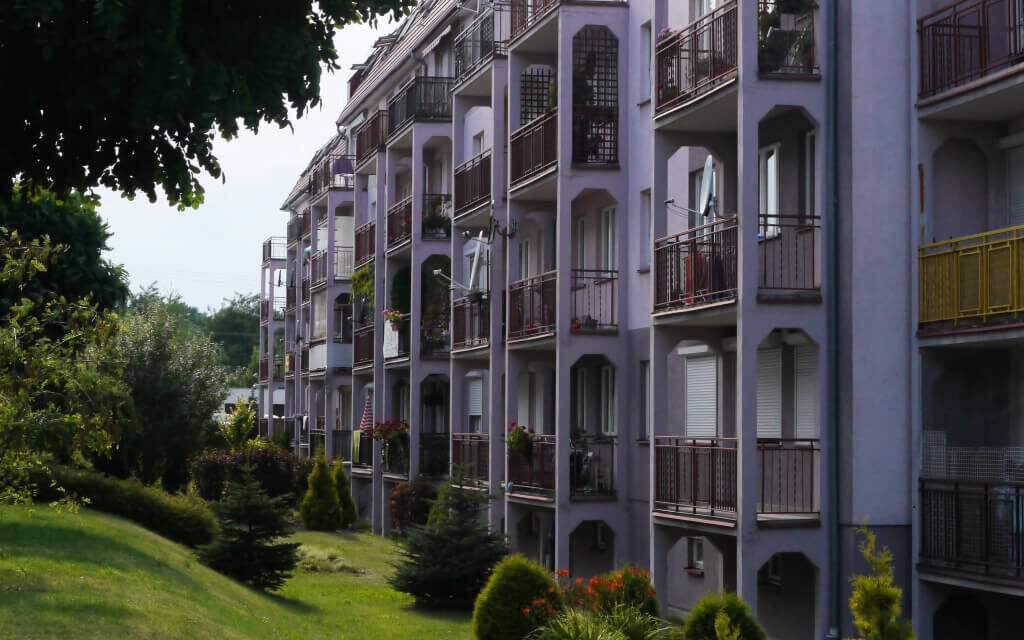 zielony romanów mieszkania w łodzi